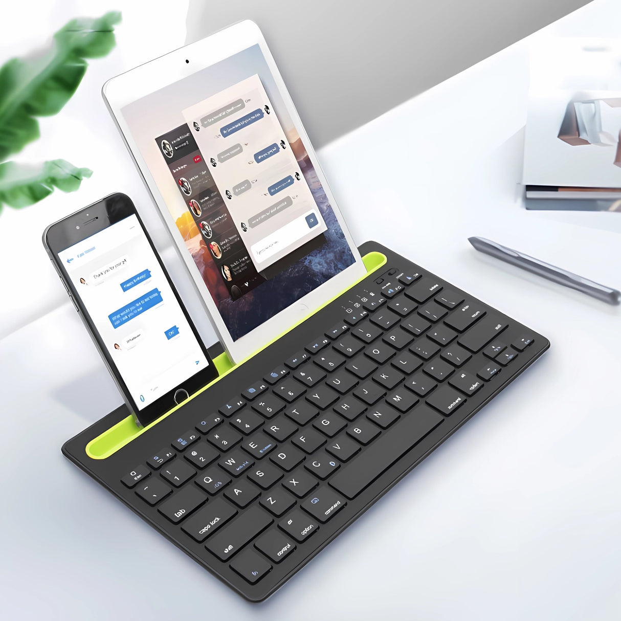 Bervolo Double Stand Keyboard, Black